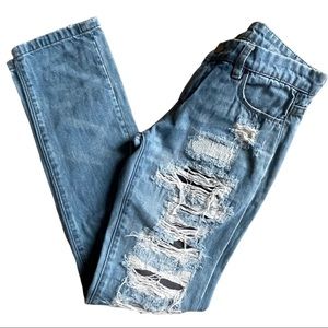 Blank NYC Destroyed Skinny Jeans 24